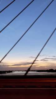 Bridges to cross ~  #sunset #reels #instagramreels #sundown #nature #bridge #reelsinstagram #lookingup #abstraction #design #perspective #dayinthelife #sunsetreels #highway #skyview #skypainters #reelsvideo #pointofview