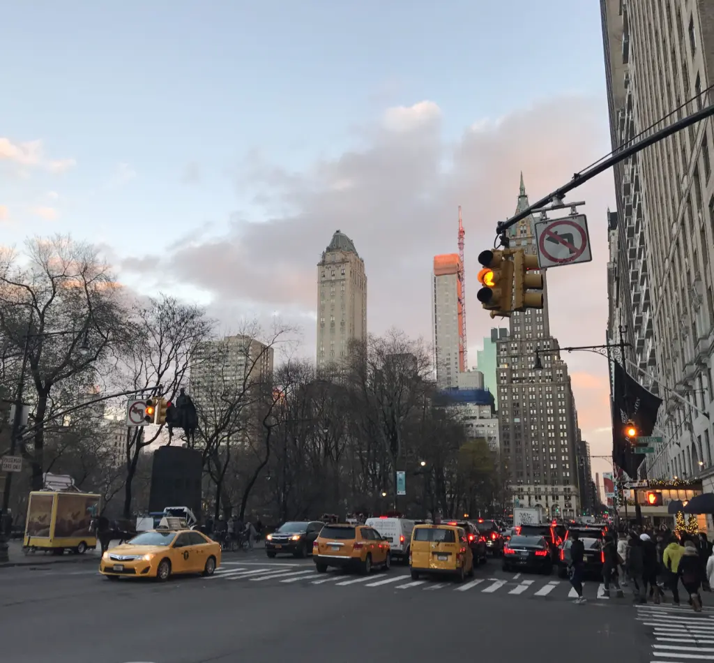 New York Saskia Stapel buildings yellow cab taxi gebouwen skyline