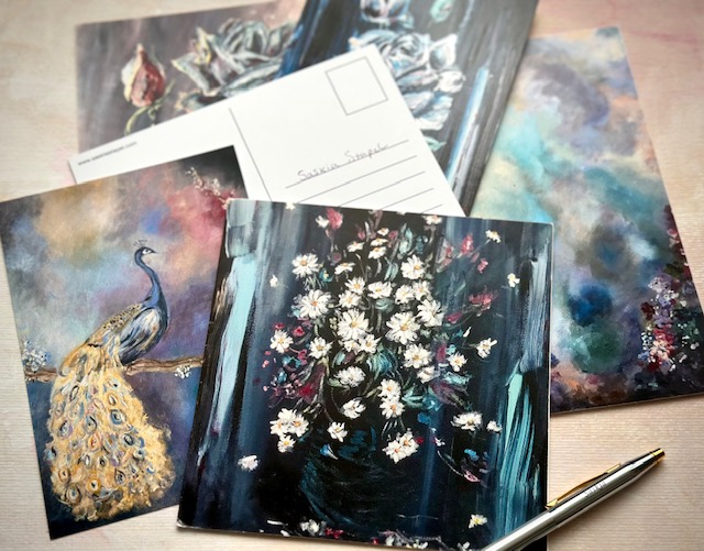 Saskia Stapel Contact paintings schilderij