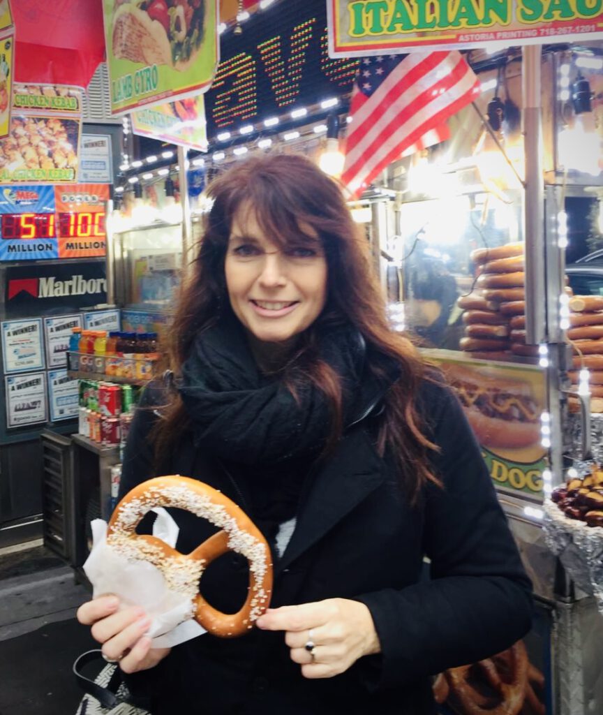 woman vrouw Saskia Stapel pretzel New York City